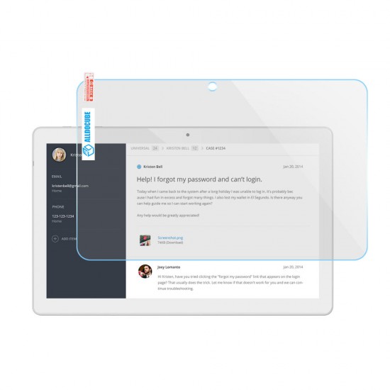 Toughened Glass Screen Protector for Cube iWork10 Pro Tablet Toughened Glass Screen Protector for Cube iWork10 Pro Tablet