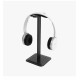 Black Style Simple Stretchable Headset Stand For Laptop Earphone