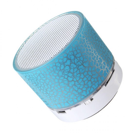 Mini Portable Wireless bluetooth Hifi Bass Stereo Speaker MIC TF USB LED