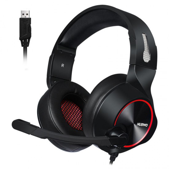 N11 USB 3.5mm Gaming Headphone Earphone Super Bass with Microphone for PC Laptop Tablet