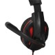 X2 3.5mm Stereo Headset with Microphone Volume Control for PC GAMING