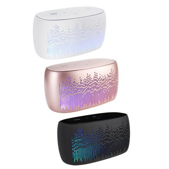 Portable Wireless bluetooth Super Bass Optional LED Light Modes Speaker For Tablet Cellphone