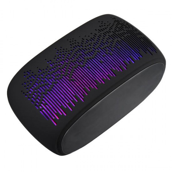 Portable Wireless bluetooth Super Bass Optional LED Light Modes Speaker For Tablet Cellphone