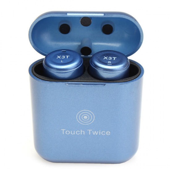 X3T Touch Control True Wireless bluetooth Earbuds Stereo Earphone Headset For Tablet Cellphone