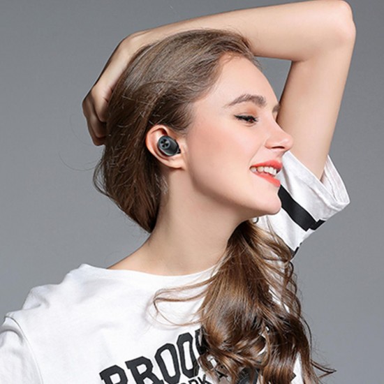 [bluetooth 5.0] True Wireless TWS Earbuds HIFI Stereo CVC6.0 Noise Cancelling Earphone With Mic for Xiaomi Huawei