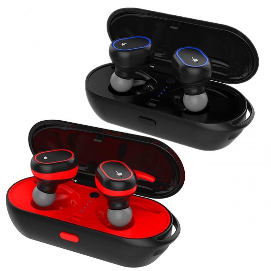 bluetooth Wireless Earphone Headset Twins Earbuds Portable Waterproof