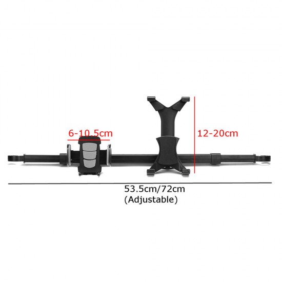 360° Dual Seat Holder Mount Stand For Pad Rotating Auto Headrest Car For Phone iPad Tablet 360° Dual Seat Holder Mount Stand For Pad Rotating Auto Headrest Car For Phone iPad Tablet