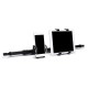 360° Dual Seat Holder Mount Stand For Pad Rotating Auto Headrest Car For Phone iPad Tablet