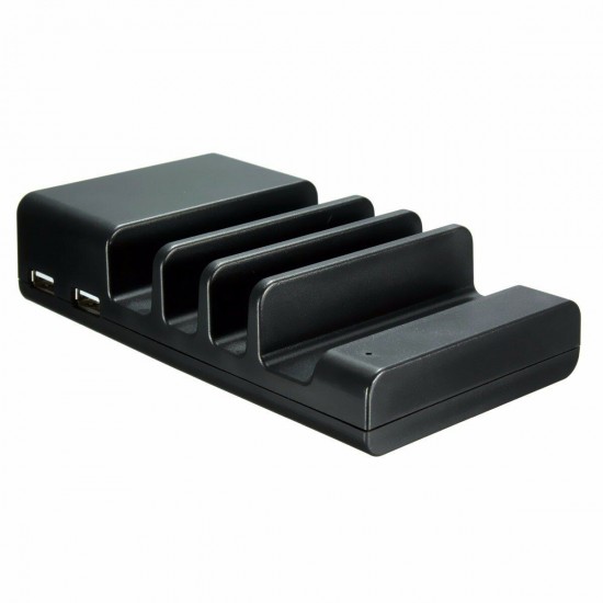 4 USB Charging Station Charger Dock Universal Charging Station Multi-function Stand Black for Tablet Mobile Phone 4 USB Charging Station Charger Dock Universal Charging Station Multi-function Stand Black for Tablet Mobile Phone