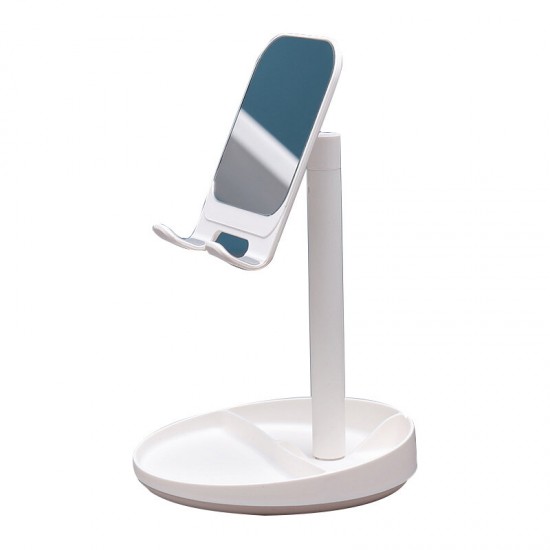 Adjustable Tablet Stand Telescopic Phone Holder Aluminum Alloy Bracket Holdr Universal with Mirror Adjustable Tablet Stand Telescopic Phone Holder Aluminum Alloy Bracket Holdr Universal with Mirror