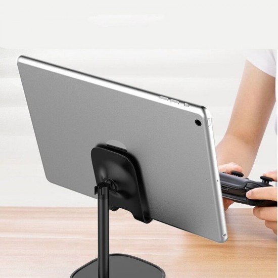 Adjustable Tablet Stand Telescopic Phone Holder Aluminum Alloy Bracket Holdr Universal with Mirror