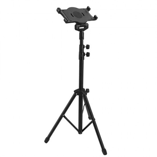 Adjustable Tripod Mount Floor Tablet Stand Holder Rotation Bracket for 7-10.5 Inch Tablet