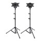 Adjustable Tripod Mount Floor Tablet Stand Holder Rotation Bracket for 7-10.5 Inch Tablet