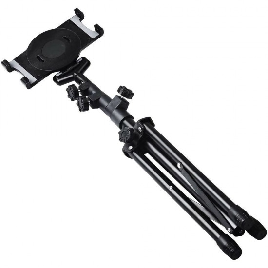 Adjustable Tripod Mount Floor Tablet Stand Holder Rotation Bracket for 7-10.5 Inch Tablet