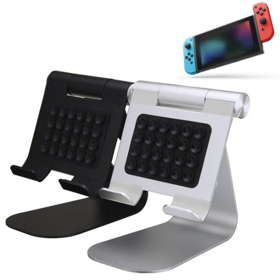 Aluminum Alloy Adjustable Stand Holder Sucker For Nintendo Switch iPad Phones Tablet Aluminum Alloy Adjustable Stand Holder Sucker For Nintendo Switch iPad Phones Tablet