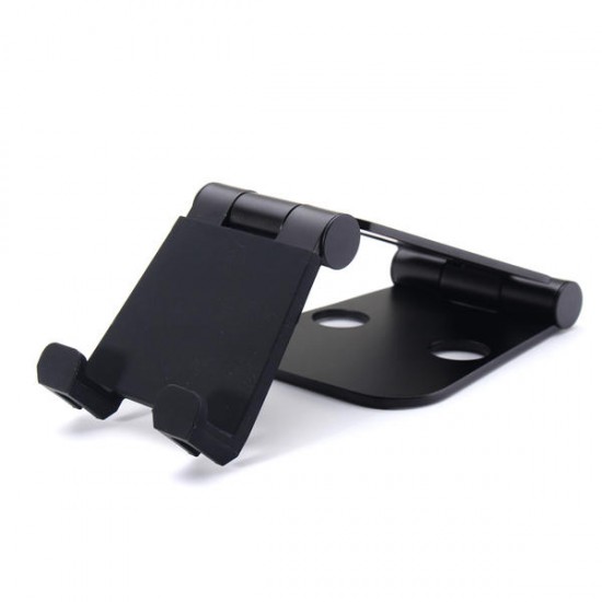 Aluminum Double Folding Bracket Stand For Smartphone Tablet