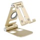 Foldable HW07B-1 Mobile Phone Tablet Stand Holder Aluminum Alloy Charging Base Bracket for Apple Tablet Watch Foldable HW07B-1 Mobile Phone Tablet Stand Holder Aluminum Alloy Charging Base Bracket for Apple Tablet Watch