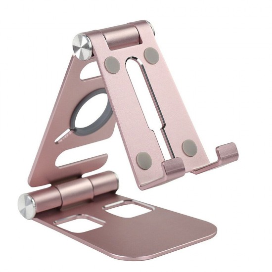 Foldable HW07B-1 Mobile Phone Tablet Stand Holder Aluminum Alloy Charging Base Bracket for Apple Tablet Watch Foldable HW07B-1 Mobile Phone Tablet Stand Holder Aluminum Alloy Charging Base Bracket for Apple Tablet Watch