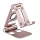 Foldable HW07B-1 Mobile Phone Tablet Stand Holder Aluminum Alloy Charging Base Bracket for Apple Tablet Watch Foldable HW07B-1 Mobile Phone Tablet Stand Holder Aluminum Alloy Charging Base Bracket for Apple Tablet Watch