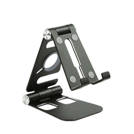 Foldable HW07B-1 Mobile Phone Tablet Stand Holder Aluminum Alloy Charging Base Bracket for Apple Tablet Watch Foldable HW07B-1 Mobile Phone Tablet Stand Holder Aluminum Alloy Charging Base Bracket for Apple Tablet Watch