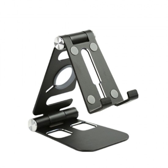 Foldable HW07B-1 Mobile Phone Tablet Stand Holder Aluminum Alloy Charging Base Bracket for Apple Tablet Watch