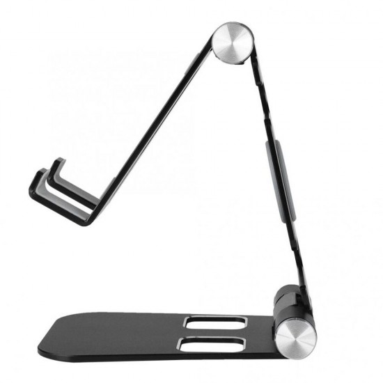 Foldable HW07B-1 Mobile Phone Tablet Stand Holder Aluminum Alloy Charging Base Bracket for Apple Tablet Watch Foldable HW07B-1 Mobile Phone Tablet Stand Holder Aluminum Alloy Charging Base Bracket for Apple Tablet Watch