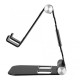 Foldable HW07B-1 Mobile Phone Tablet Stand Holder Aluminum Alloy Charging Base Bracket for Apple Tablet Watch Foldable HW07B-1 Mobile Phone Tablet Stand Holder Aluminum Alloy Charging Base Bracket for Apple Tablet Watch