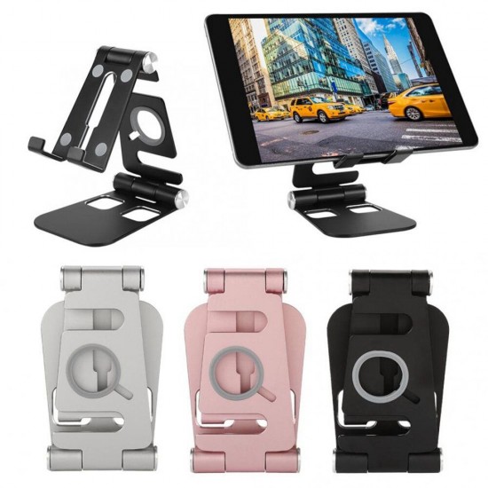 Foldable HW07B-1 Mobile Phone Tablet Stand Holder Aluminum Alloy Charging Base Bracket for Apple Tablet Watch Foldable HW07B-1 Mobile Phone Tablet Stand Holder Aluminum Alloy Charging Base Bracket for Apple Tablet Watch