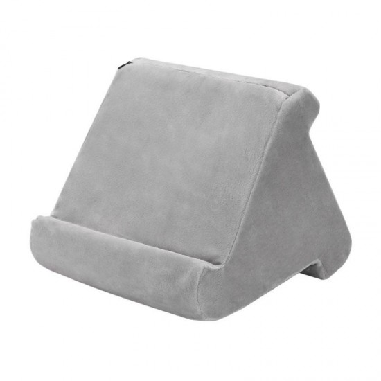 Laptop Tablet Pillow Foam Lapdesk Multifunction Laptop Cooling Pad Tablet Stand Holder Stand Lap Rest Cushion XML-028 - Gray