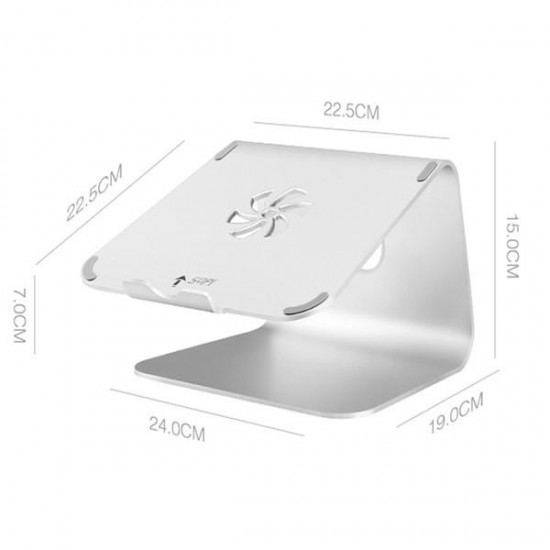 Silver Metal Notebook Laptops Stand Desktop Holder For Tablet Notebook Silver Metal Notebook Laptops Stand Desktop Holder For Tablet Notebook