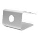 Silver Metal Notebook Laptops Stand Desktop Holder For Tablet Notebook