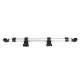 Universal Aluminum Alloy Car Headrest Holder For Phones And 7''-10.5'' Tablets Universal Aluminum Alloy Car Headrest Holder For Phones And 7''-10.5'' Tablets