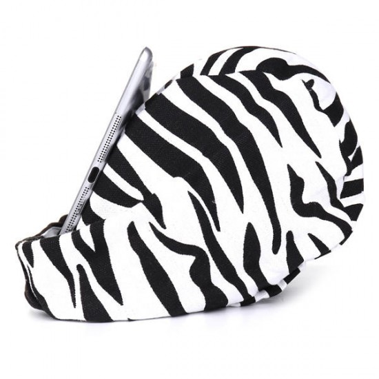 Universal Soft Canvas Reading Tablet iPad Lazy Pillow Stand Cellphone Holder Universal Soft Canvas Reading Tablet iPad Lazy Pillow Stand Cellphone Holder