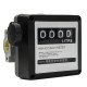 4 Digital Diesel FM-120 Gasoline Fuel Petrol Oil Flow Meter Counter Gauge 20-120L/Min for Refueling Device