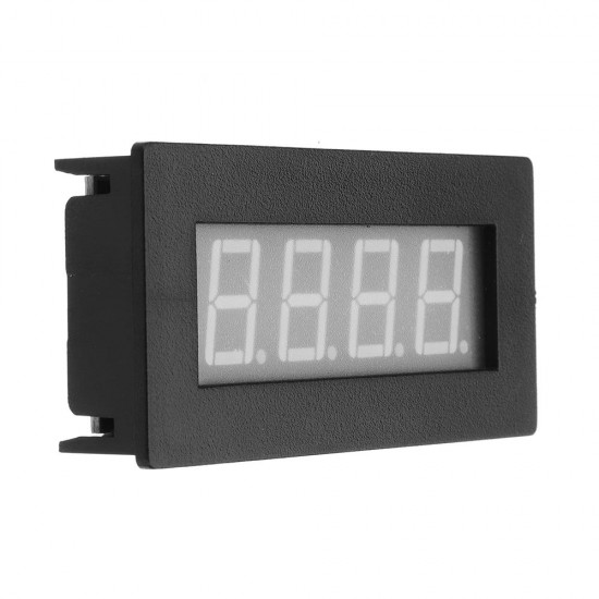 4 Digital LED Blue Red Tachometer RPM Speed Meter