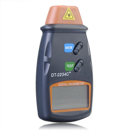 DT2234C+ Digital Laser RPM Tachometer Non Contact Measurement Tool