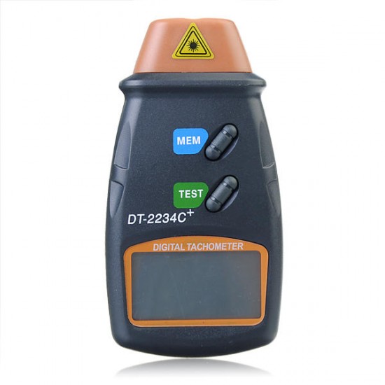 DT2234C+ Digital Laser RPM Tachometer Non Contact Measurement Tool DT2234C+ Digital Laser RPM Tachometer Non Contact Measurement Tool