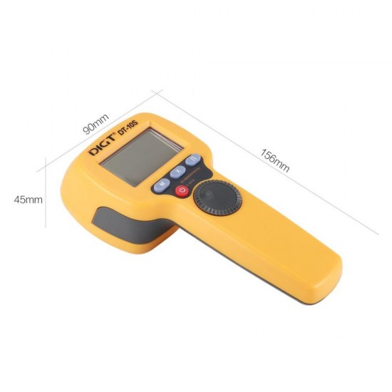 DT-10S 7.4V 2200mAh 60-99999 Strobes/min 1500LUX Handhold LED Stroboscope Rotational Speed Measurement Flash Tachometer Velocimeter