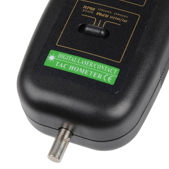 DT2236C Digital Laser RPM Tachometer Contact Measurement Tool DT2236C Digital Laser RPM Tachometer Contact Measurement Tool