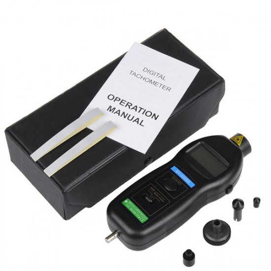 DT2236C Digital Laser RPM Tachometer Contact Measurement Tool DT2236C Digital Laser RPM Tachometer Contact Measurement Tool