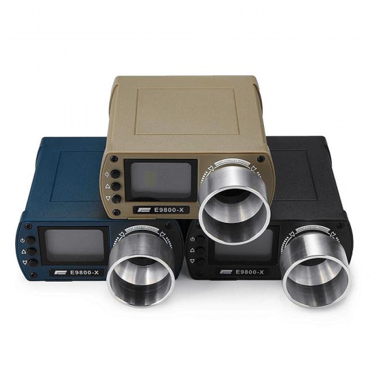 E9800-X Shooting Speed Tester High-Precision Shooting Chronograph -10C to 50C 0-500J Firing-Kinetic Energy LCD Screen E9800-X Shooting Speed Tester High-Precision Shooting Chronograph -10C to 50C 0-500J Firing-Kinetic Energy LCD Screen