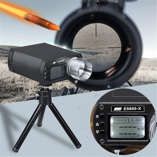 E9800-X Shooting Speed Tester High-Precision Shooting Chronograph LCD Screen