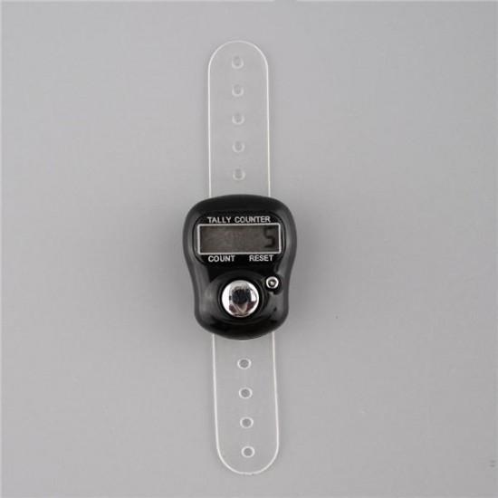 5 Digit Digital Adjustable Electronic Tally Ring Counter For Golf Multicolor Sports Dock