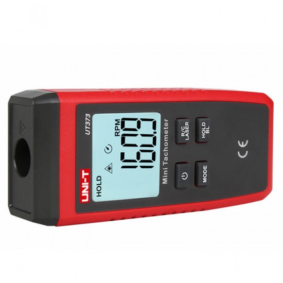 UT373 Mini Digital Non-contact Tachometer Laser RPM Meter Speed Measuring Instruments Auto Range