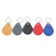 100PCS 13.56MHz Classic ABS RFID Tag Smart IC Key Fobs Tags Token Keychain