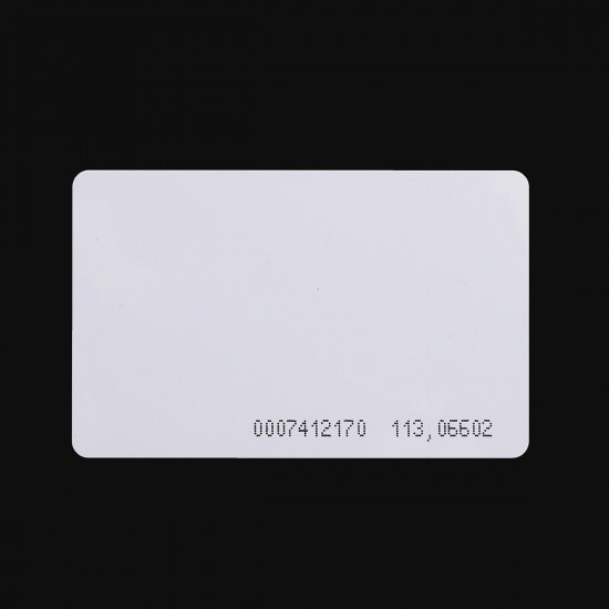 100Pcs RFID 125KHz Proximity Door Control Entry Access EM Card 0.9mm