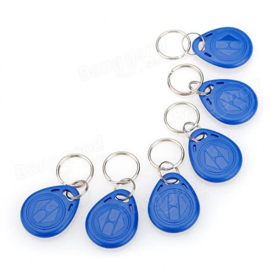 125kHz RFID Proximity ID Token Tag Key Keyfobs For Access System