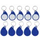 5Pcs RFID IC Keyfobs 13.56 MHz Keychains NFC Key Card ISO14443A MF Classi For Smart Access Control System