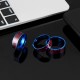 Blue NTAG213 NFC Tag Ring Multifunctional Intelligent Ring Titanium Steel Smart Wear Finger Digital Rings for Men Women
