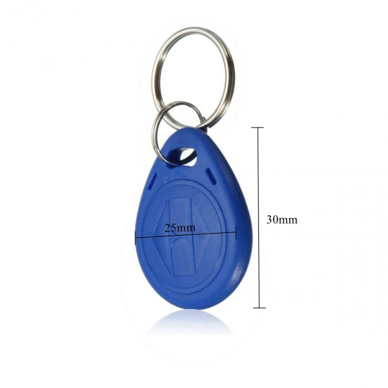 EM4305 125KHZ Copy Rewritable EM ID Keyfobs RFID Tag Key Ring Card
